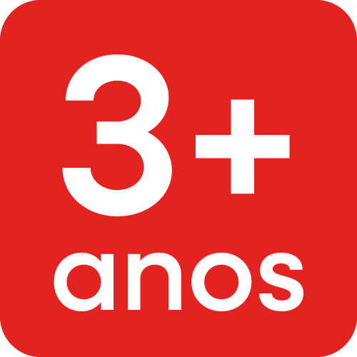 3+ anos